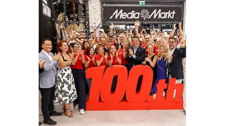 MediaMarkt, Türkiye'ye yatırımlarına devam edeceğini söyleyerek 100'üncü mağazasını açtı